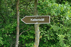 Schild Keltenwall