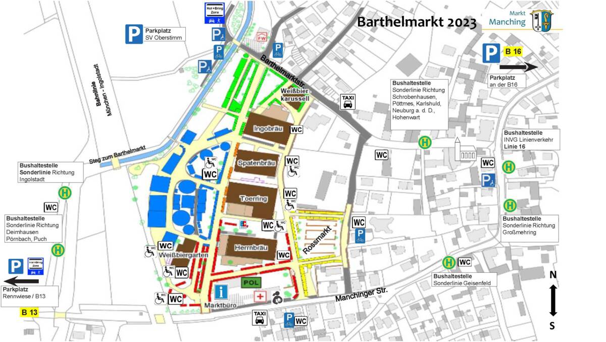 Übersichtsplan Barthelmarkt 2023