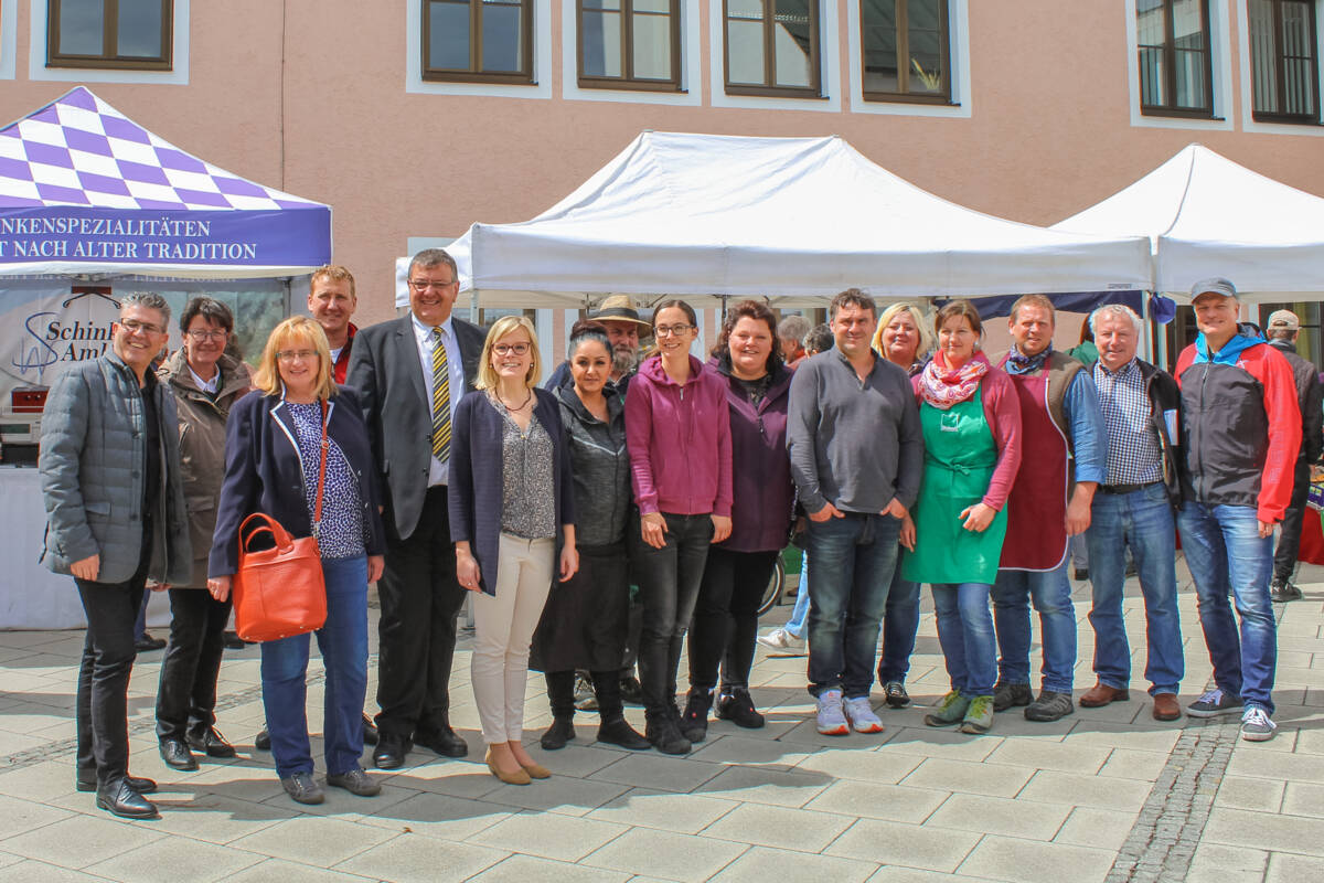 Eröffnung des Manchinger Wochenmarktes 5