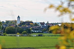 Manching Zentrum Panorama