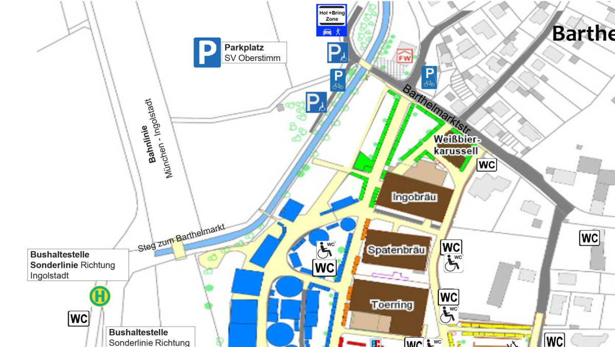 Übersichtsplan Barthelmarkt 2025
