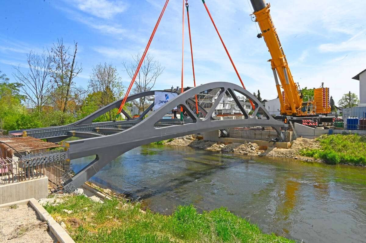 Brückenschlag 2. Paarbrücke Manching am 28.04.2026